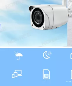 4K/8MP WIFI övervakningskamera för utomhusbruk